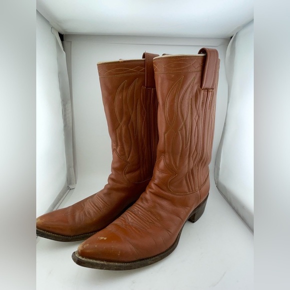Nocona Shoes - Vintage Women’s NOCONA 60s Texas Cowboy Western Boots 7.5 A